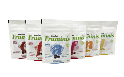 Diverfruit renueva el formato de sus delicias de fruta Fruminis con una cómoda bolsa reutilizable